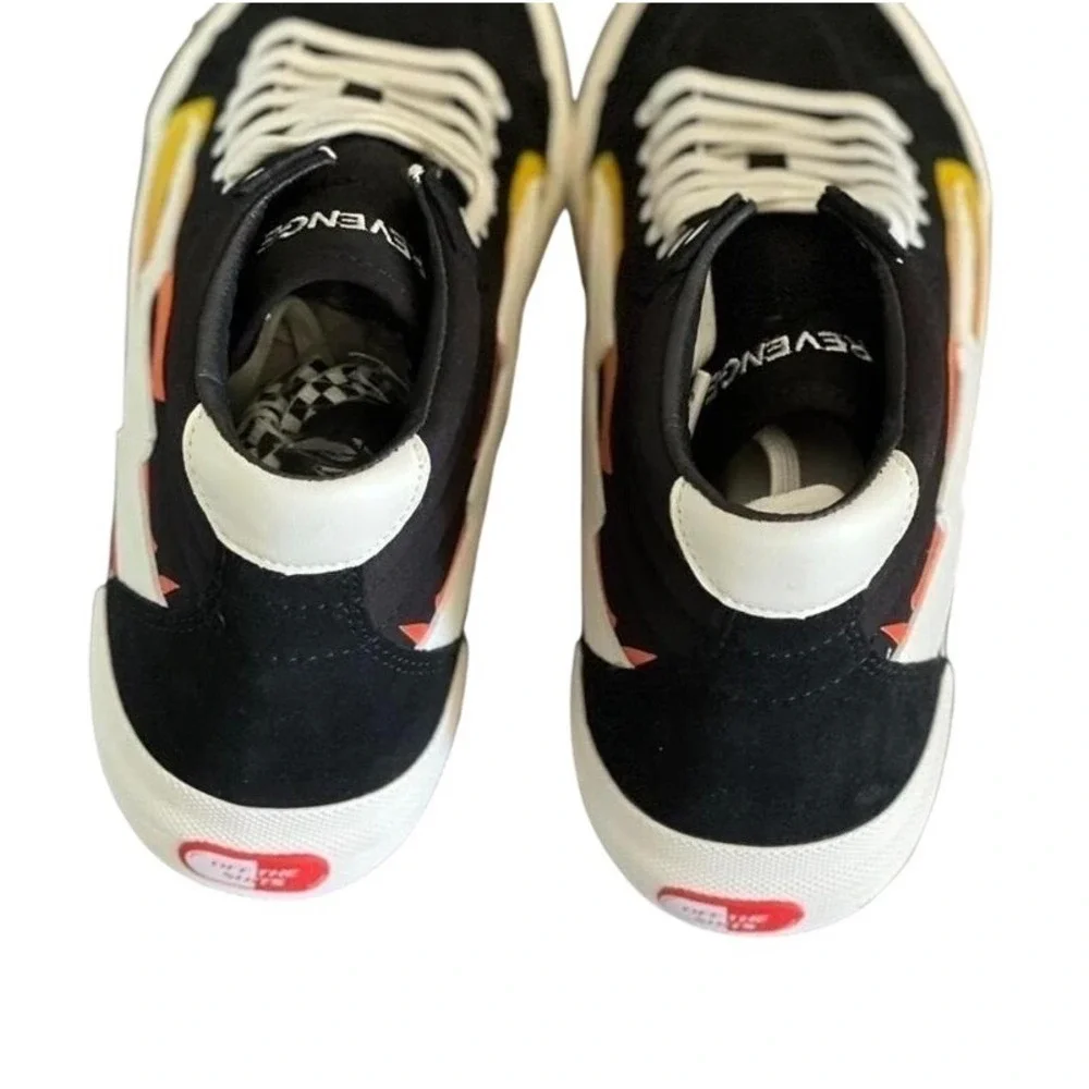 Revenge x Storm Vol 2 Hi Top Black Flame Skate‎ Shoes Mens Size 11 New